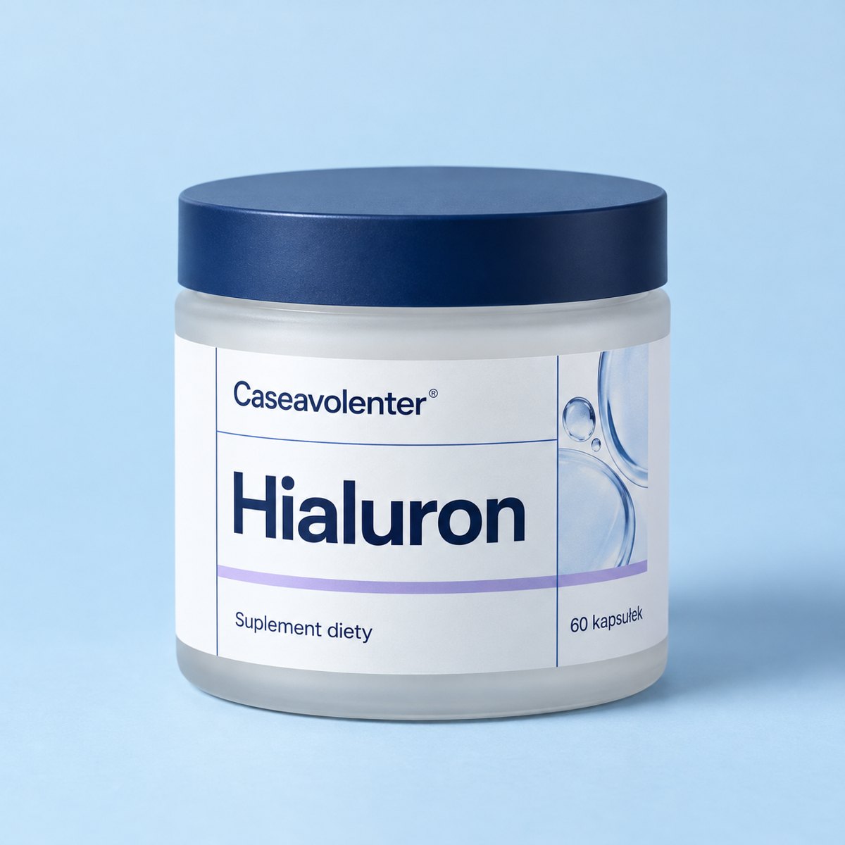 Caseavolenter Hialuron — słoik 60 kapsułek