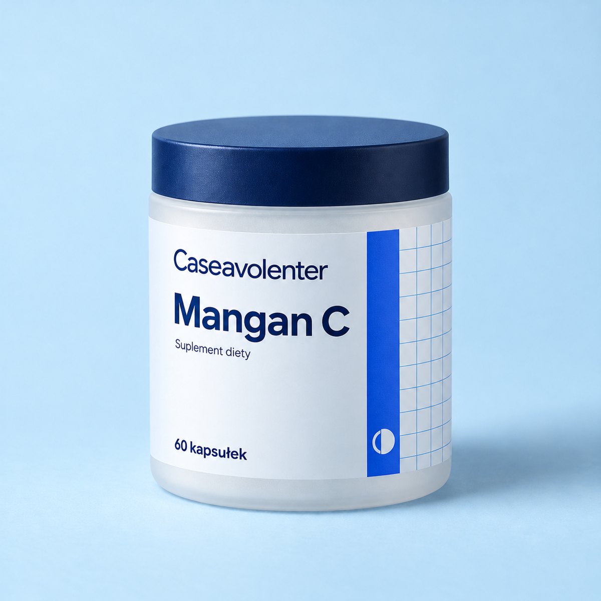 Mangan C — słoik 60 kapsułek, suplement diety